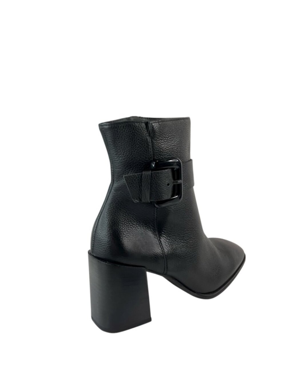 Paul Green Boots Women Sz 8 Nirvana Pebble Leather Modern Square Toe New $500 - Picture 5 of 13